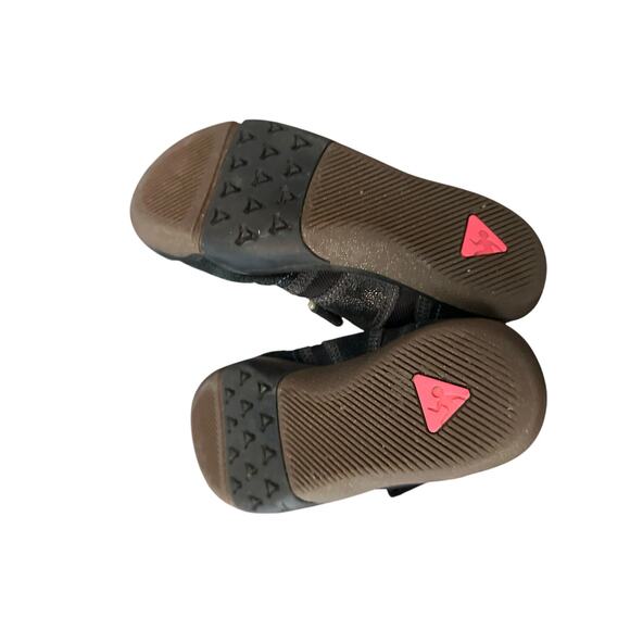 PLAE Emme Youth Girl's Black Leather Shoes Size 1 - Picture 5 of 8